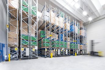 MPE Plastics case study, MRS, AGVs, PE solution
