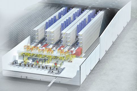 3D-Matrix Solution intelligens raktári koncepció