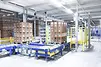 A Pallet conveying system is responsible for supplying the production lines with