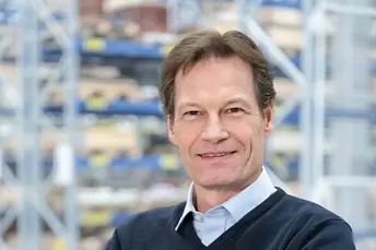 Martin Gerdtsson, responsable des pièces de rechange chez Swedish Agro