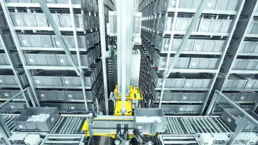 Schäfer Miniload Crane - Stroage and Retrieval Machine for totes, cartons and trays