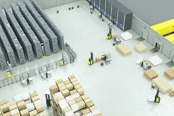 Shelving Systems & Mobile Robot