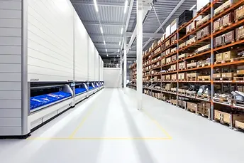 Regały windowe i regały paletowe PR 600 w Hardinge Kellenberger