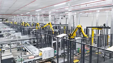 Pallettázó robotok