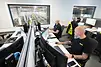 Ellenőrző központ a svéd Coop elosztóközpontjában
