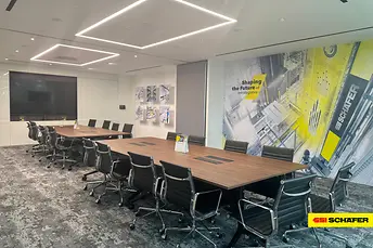 Boardroom at The SSI SCHAEFER Singapore Office
