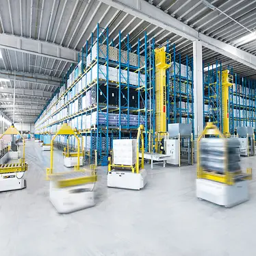 Otomatik Güdümlü Forklift ve Yükleyiciler